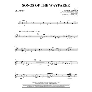 Songs Of The Wayfarer - Bb Clarinet