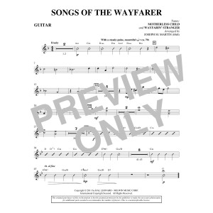 Songs Of The Wayfarer - Guitar
