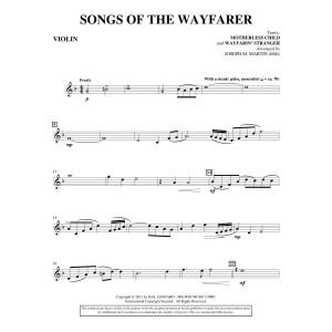 Songs Of The Wayfarer - Violin