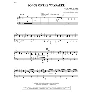 Songs Of The Wayfarer - Piano