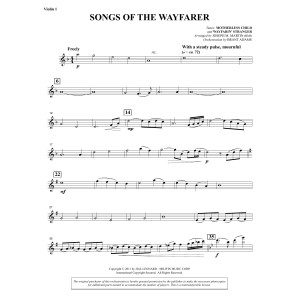 Songs Of The Wayfarer - Violin 1