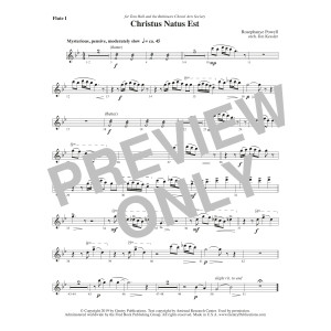 Christus Natus Est - Flute
