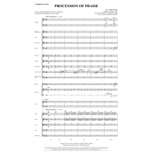 Procession Of Praise - Score