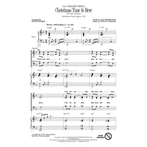 Christmas Time Is Here (arr. Steve Zegree)