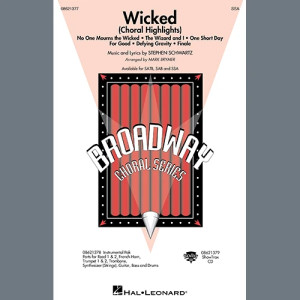 Wicked (Choral Highlights) (arr. Mark Brymer)