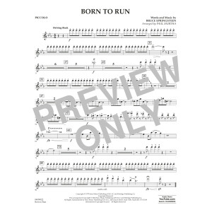 Born To Run (arr. Paul Murtha) - Piccolo