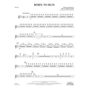 Born To Run (arr. Paul Murtha) - Flute