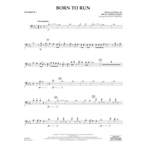 Born To Run (arr. Paul Murtha) - Trombone 1