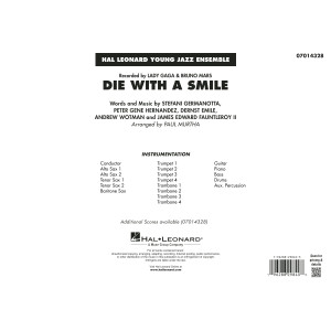 Die With A Smile (arr. Paul Murtha) - Conductor Score (Full Score)