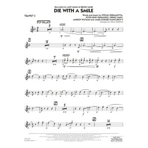 Die With A Smile (arr. Paul Murtha) - Trumpet 2