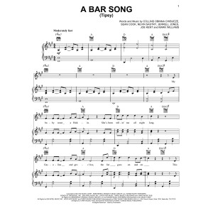 A Bar Song (Tipsy)