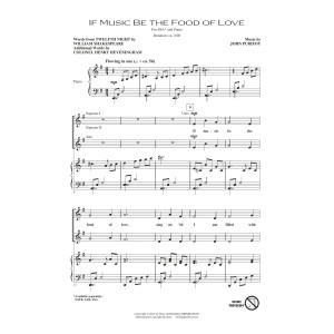 If Music Be The Food Of Love (from Shakespeare's Twelfth Night)