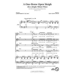 A One-Horse Open Sleigh (In A Jingly Minor Way)