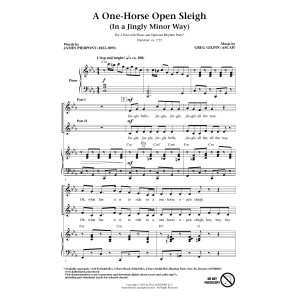 A One-Horse Open Sleigh (In A Jingly Minor Way)