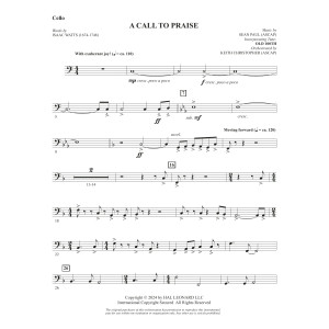 A Call To Praise - Cello