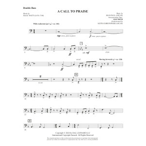 A Call To Praise - Double Bass