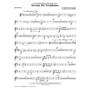Seventy Six Trombones (arr. Ed Lojeski) - Bb Trumpet 2