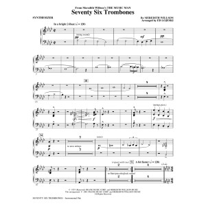 Seventy Six Trombones (arr. Ed Lojeski) - Synthesizer