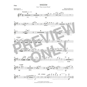Wisdom - Flute
