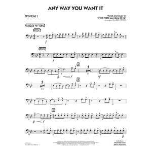 Any Way You Want It (arr. Rick Stitzel) - Trombone 2