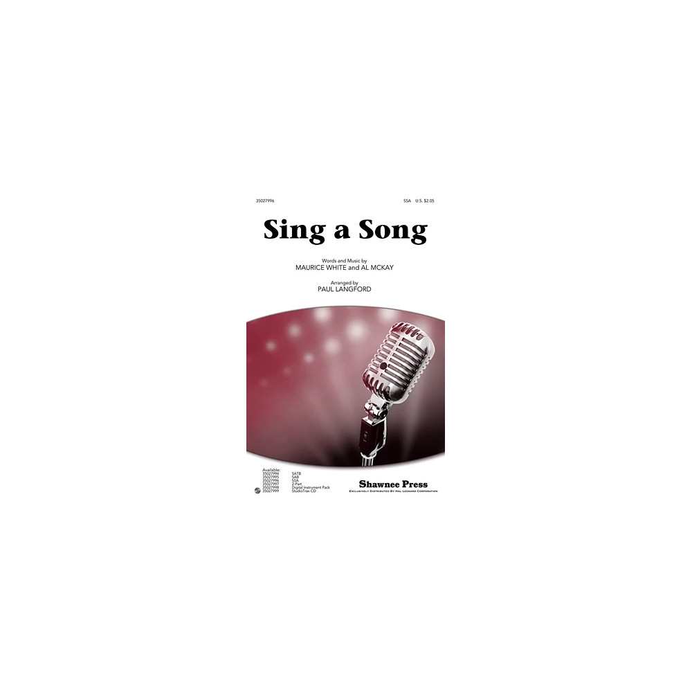 Sing A Song (arr. Paul Langford)