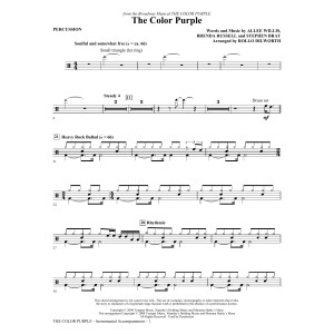 The Color Purple (arr. Rollo Dilworth) - Percussion