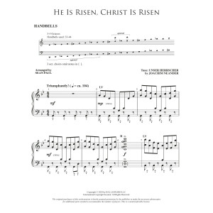 He Is Risen, Christ Is Risen (arr. Sean Paul) - Handbells