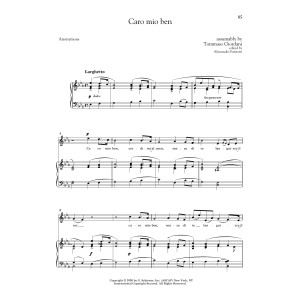 Caro Mio Ben (Medium High Voice)