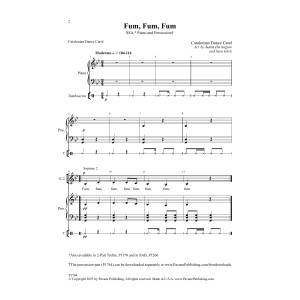 Fum, Fum, Fum (arr. Judith Herrington and Sara Glick)