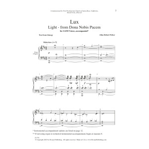 Lux (from Dona Nobis Pacem)