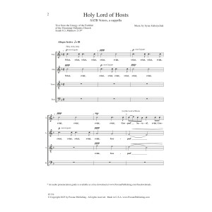 Holy Lord Of Hosts