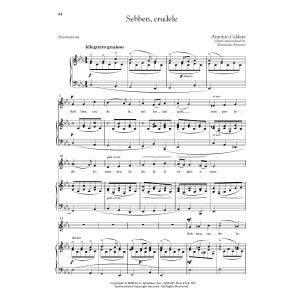 Sebben, Crudele (Medium Low Voice)