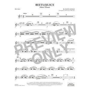 Beetlejuice (Main Theme) (arr. Michael Brown) - Piccolo