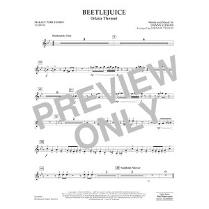 Beetlejuice (Main Theme) (arr. Johnny Vinson) - Mallet Percussion