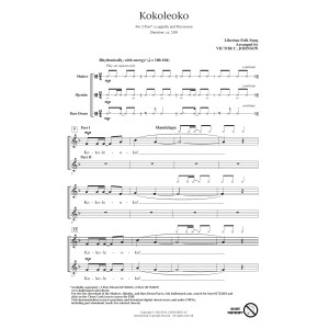 Kokoleoko (arr. Victor Johnson)