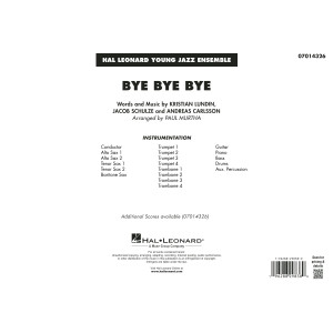 Bye Bye Bye (arr. Paul Murtha) - Conductor Score (Full Score)