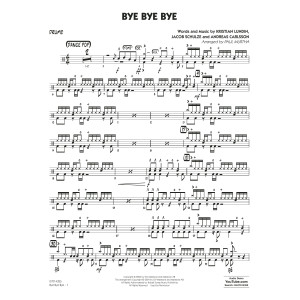 Bye Bye Bye (arr. Paul Murtha) - Drums