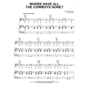 Where Have All The Cowboys Gone?