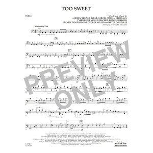 Too Sweet (arr. Larry Moore) - Cello