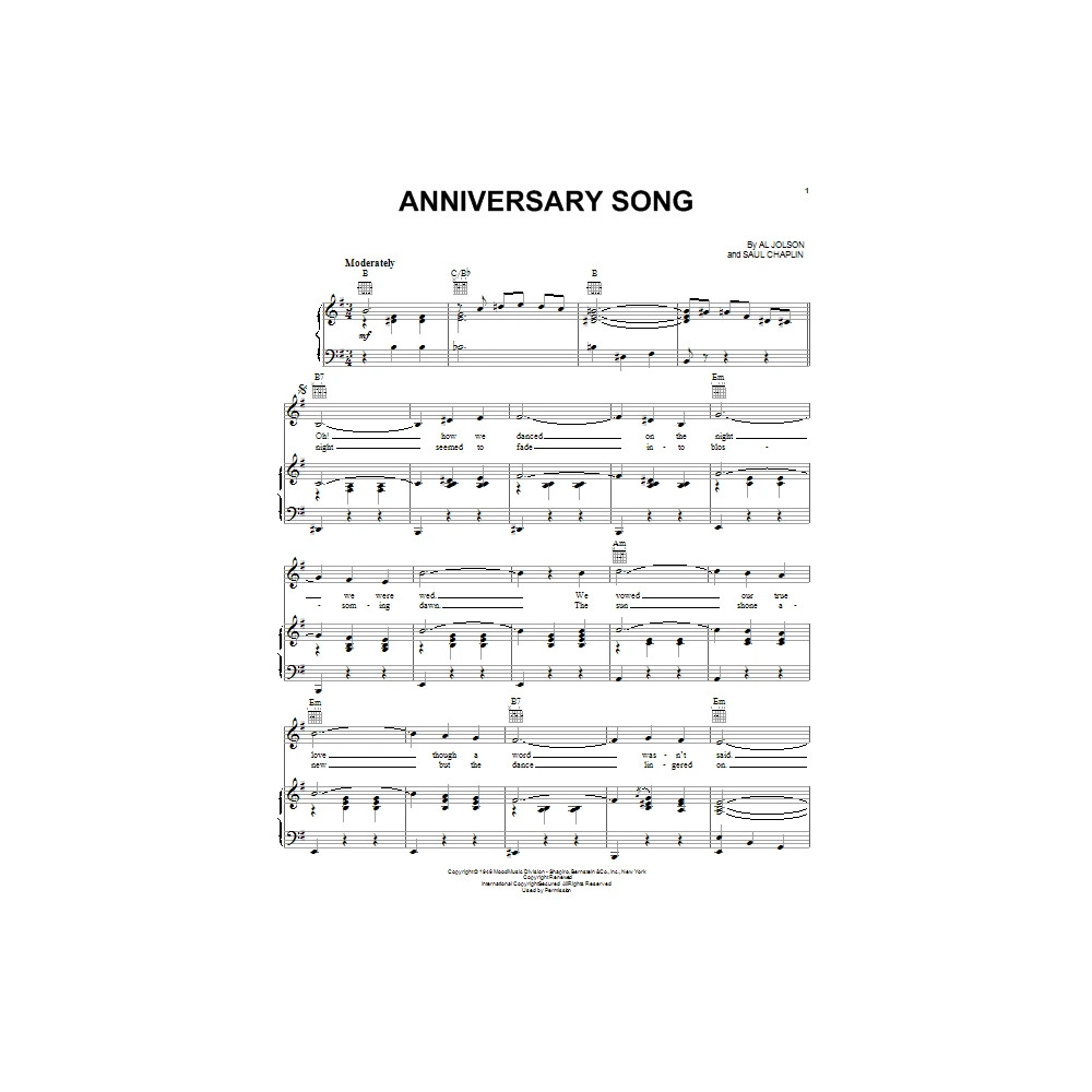 Anniversary Song