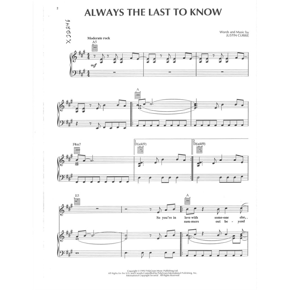 Always The Last To Know