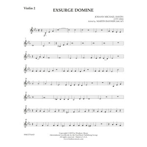 Exsurge Domine - Violin 2