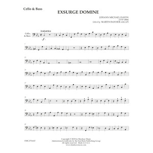 Exsurge Domine - Cello/Bass
