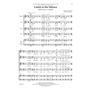 Listen to the silence