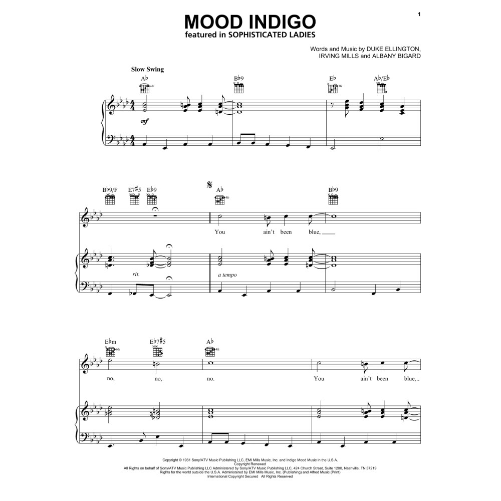 Mood Indigo