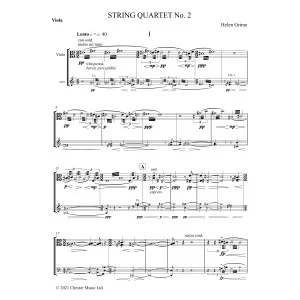 String Quartet No. 2 (Parts) - Viola
