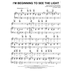 I'm Beginning To See The Light