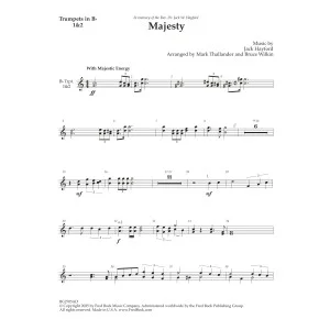Majesty - Bb Trumpet 1 & 2