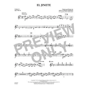 El Jinete - Violin 2