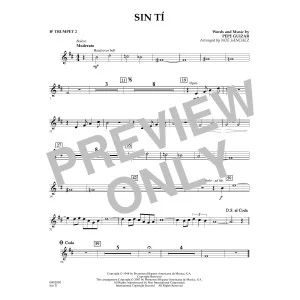 Sin Tí - Bb Trumpet 2